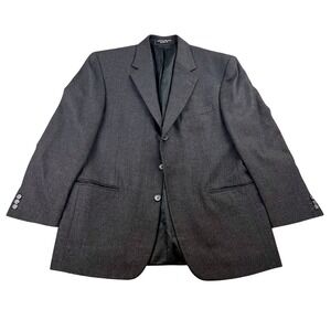 Planet Franco Di Ferrini Gray 3-Button Blazer‎ Sport Coat ~46R
